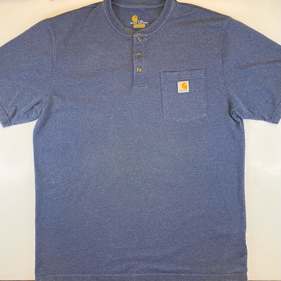Carhartt Shirts Carhartt Short Sleeve 3 Button Henley Tshirt Large